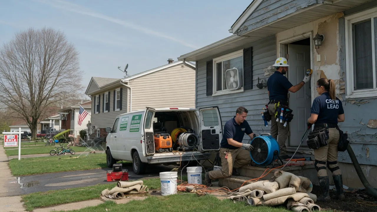 Flood Cleanup in Vandalia, IL near me